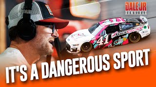 Dale Jrs Initial Reaction To Ryan Preece Flipping Down Backstretch At Daytona  Dale Jr Download [upl. by Obie]