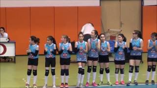 ANKARAGUCU B – GENCLIK GUCU 1Set Minik Kızlar Voleybol mini volleyball 290417Ankara [upl. by Gilly]