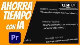 De VIDEO a TEXTO en Adobe Premiere ¡ Editando TEXTO EDITAS VIDEO 👀 [upl. by Tteirrah]