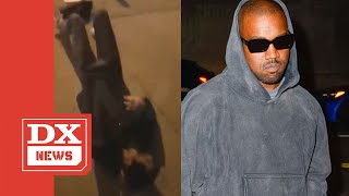 Kanye West Addresses Knocking Out Man In LA “That Mask Ain’t Stop That Knockout” [upl. by Anire]