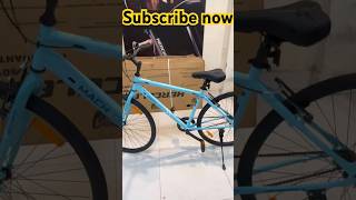 Hybrid single speed cycle unboxing Mach City I bike 🚴 ride 🇮🇳 hercules hybrid rid roadbike 😀 [upl. by Adnorahs]