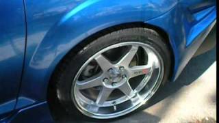 VeilSide Winning Blue RX8 DOTZ 19 rims [upl. by Eiromem]