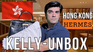 The HandBag Husband EP61 Hermès Kelly Exotic Unboxing Finally handbaghusband hermes [upl. by Nahsed]