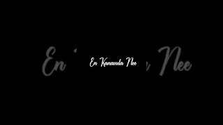 Hey kai neraya kannadi gana song lyrics WhatsApp status in Tamil in black screen status [upl. by Olnee]