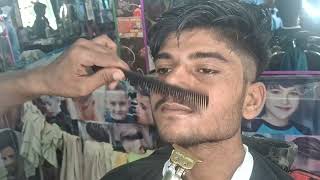 Only trimmer Set beard kaise kate hai Step by Step full tutorial vedio 🇮🇳indian amit barber [upl. by Krauss]