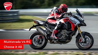 Ducati Multistrada V4 RS  Choose it All [upl. by Croom]