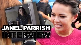 Janel Parrish Talks Mona Twist on PLL amp DoSomething Awards [upl. by Burley290]