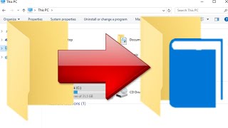 Modifier et Créer les icones des dossiers Windows 10  7  8  81 [upl. by Nnek]