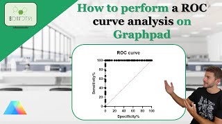 How to perform a ROC curve analysis using Graphpad Prism ROC curve graphpad [upl. by Neesay]