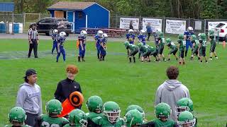 Portage Stallions Vs Conemaugh Valley  Minors Football [upl. by Yusem]