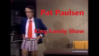 Hilarious King Family special guest Pat Paulsen spoofs fads and runs for president  vol 11 [upl. by Chabot]