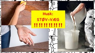 GØR DET SELV Husk støvvæg ✔️ [upl. by Atikihs624]