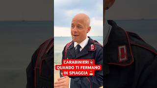 CARABINIERI👮🏻‍♂️ Quando Ti Fermano IN SPIAGGIA 🏝️  iPantellas [upl. by Sapphera174]