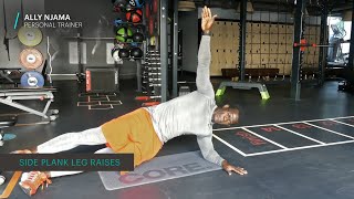 5 Side plank leg raises [upl. by Lalittah]