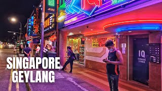 Singapore City Geylang Red Light District March 2021 [upl. by Goody824]