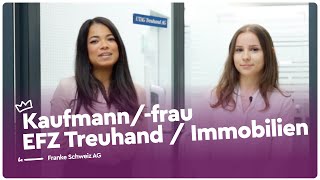 Ausbildung als Kaufmannfrau EFZ Treuhand Immobilien  utag Treuhand AG  Lehrstellenvideo  Yousty [upl. by Donny]