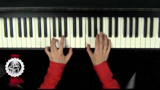 OFFENBACH  quotCan Canquot Piano Tutorial SLOW part II [upl. by Ytinirt]