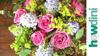 Flower arranging How to arrange flowers like a pro [upl. by Cirdnek]