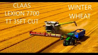 CLAAS LEXION 7700 TT COMBINE HARVESTER [upl. by Aennil494]