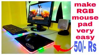 Make RGB mouse pad and keyboard pad very easy [upl. by Orin]