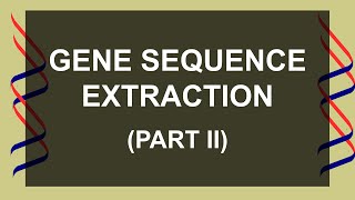 Extract ANY Sequences from a Genbank file  Part II  Python for Bioinformatics [upl. by Fabriane171]