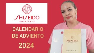 CALENDARIO DE ADVIENTO SHISEIDO 2024 calendariosdeadviento [upl. by Nell]