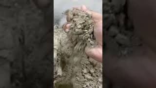 Gritty sand cement asmr crumbling water crumbling asmr satisfying [upl. by Sadiras]