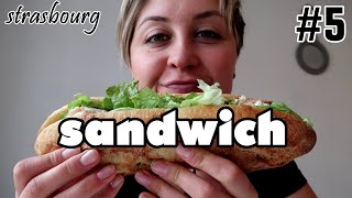 A la recherche du meilleur SANDWICH de STRASBOURG 5 lépicerie OH [upl. by Korten]