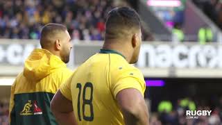 Tupou living out Wallabies dream [upl. by Newton]