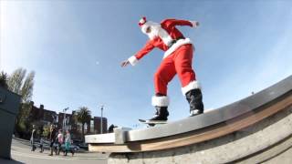 SANTA SKATEBOARDING [upl. by Doble975]