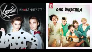 Karmin vs One Direction  What Makes You Brokenhearted V2 [upl. by Enajiram]