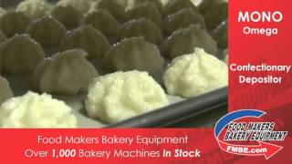 MONO Omega Coconut Macaroons  Food Makers Bakery Equip [upl. by Anikram541]