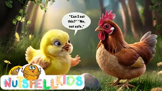 Henrietta and Her Seven Chicks A Kids Song nurseryrhyme kidssong kidslearning kids animation [upl. by Ocirrej341]