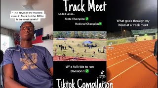 Track Meet Tiktok Compilation  Track Tiktok 🔥 [upl. by Elleuqar852]