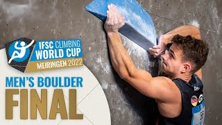 Mens Boulder final  Meiringen 2022 [upl. by Ailema870]