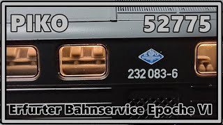 PIKO 52775  232 0836 Erfurter Bahnservice [upl. by Nyliak]