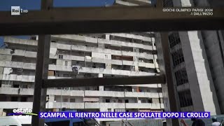 Vele di scampia la situazione dei feriti  Estate in diretta 25072024 [upl. by Brande]