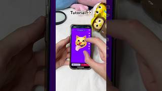 TUTORIAL Cat Gif TREND 👀😂 trend magic tutorial backstage creative lol shorts [upl. by Countess]