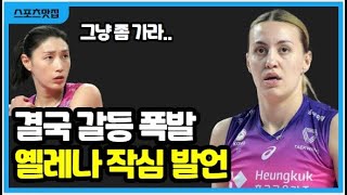 김연경 옐레나 흥국 감독 결국 터졌다 새로운 용병 윌로우 존슨 괜찮을까 [upl. by Raymonds]