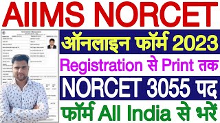 AIIMS NORCET Online Form 2023 Kaise Bhare  NORCET Form Fill Up 2023  NORCET Form Kaise Bhare 2023 [upl. by Eetnahs]