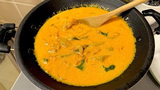 Nadan Unakka Chemmeen Manga Curry Kerala Style  ഉണക്ക ചെമ്മീൻ പച്ച മാങ്ങ കറി  Prawns Curry Recipe [upl. by Imoyaba]