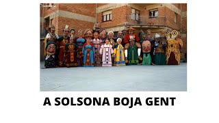 A Solsona boja gent  Ballada amb gegants de goma [upl. by Ellekram25]