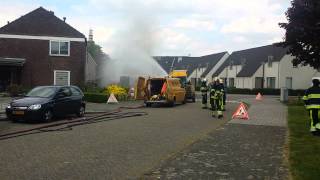 Gaslek Violenstraat Veghel 1 juni 2015 [upl. by Isabelle943]