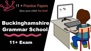 Buckinghamshire Grammar Schools Admissions  Eleven Plus Exams  11 Practice Papers [upl. by Frager]