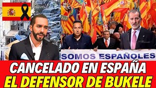 Periodista Español es Atacado por Contar la Verdad Sobre lo Sucedido en Valencia y Defender a Bukele [upl. by Macario]