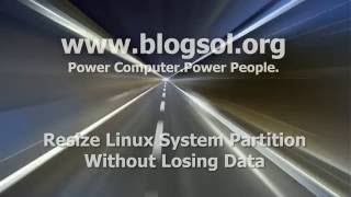 Resize SuSe Linux system partition Without Losing Data [upl. by Arimas881]