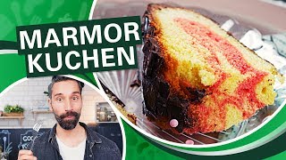 Marmorkuchen Rezept Super einfach  super lecker [upl. by Ennovyhs]