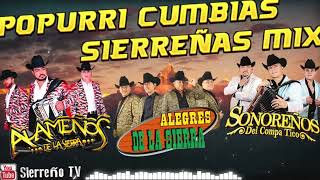 Popurri Cumbias Sierreñas MIX  Alameños Alegres de La Sierra Sonoreños Del Compa Tico [upl. by Reifnnej]