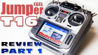 Jumper T16 Multi Protocol Radio  Review Part 1 [upl. by Tezile]