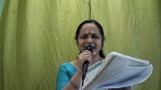 THIRUVONA PULARI SONG BY DR VEENA MANOJ [upl. by Ihel260]